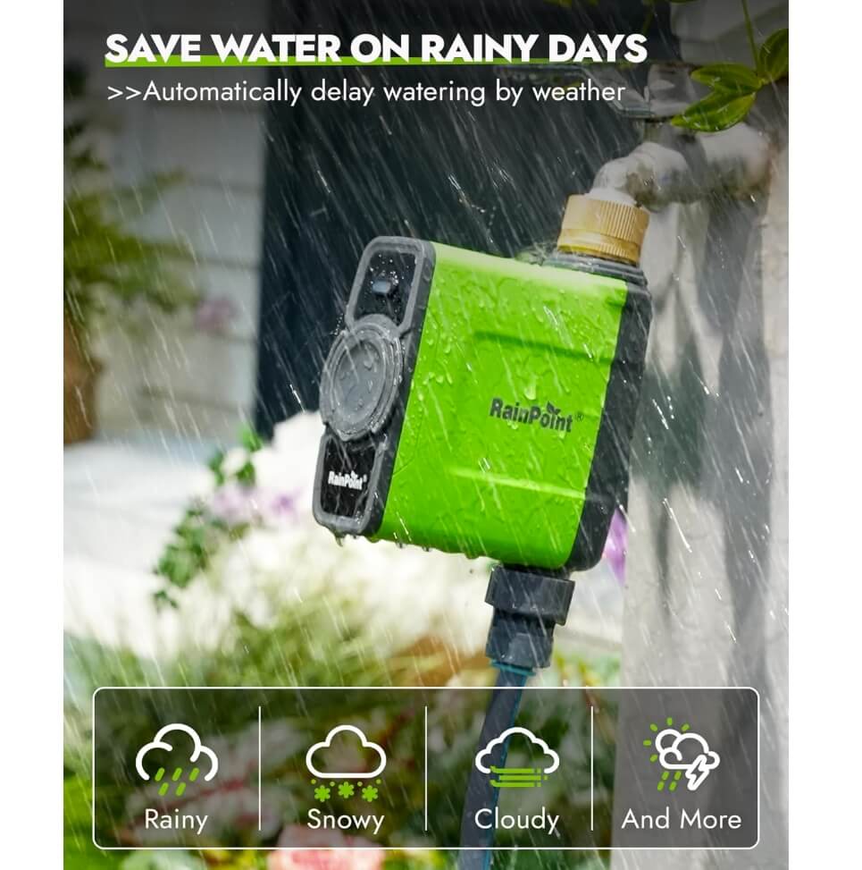 smart watering based on weather