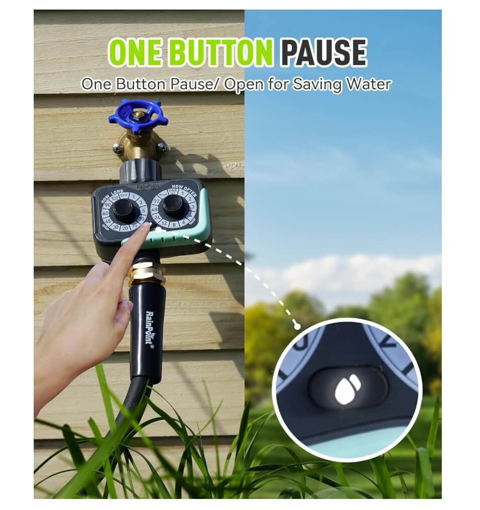 Water timer for hose