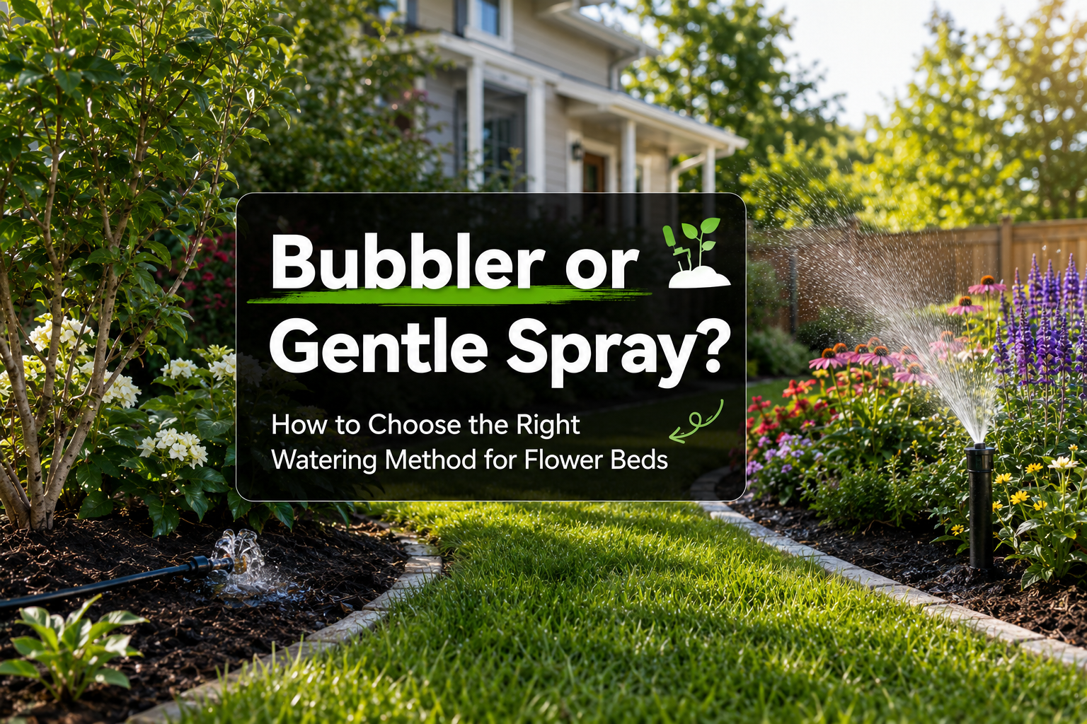 Bubbler or Gentle Spray?