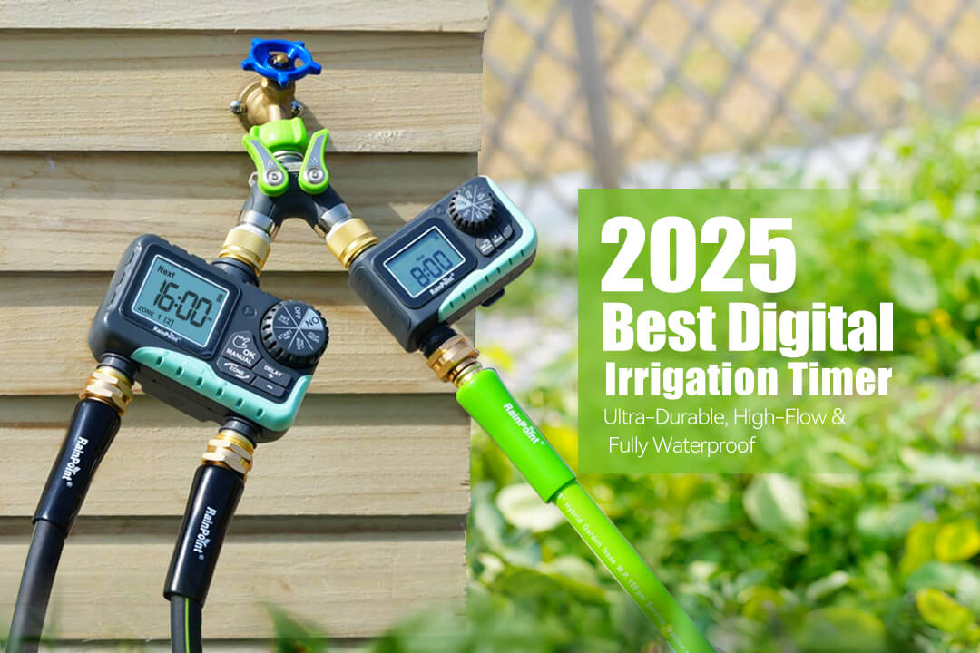 2025 Best Digital Irrigation Timer: Ultra-Durable, High-Flow & Fully Waterproof