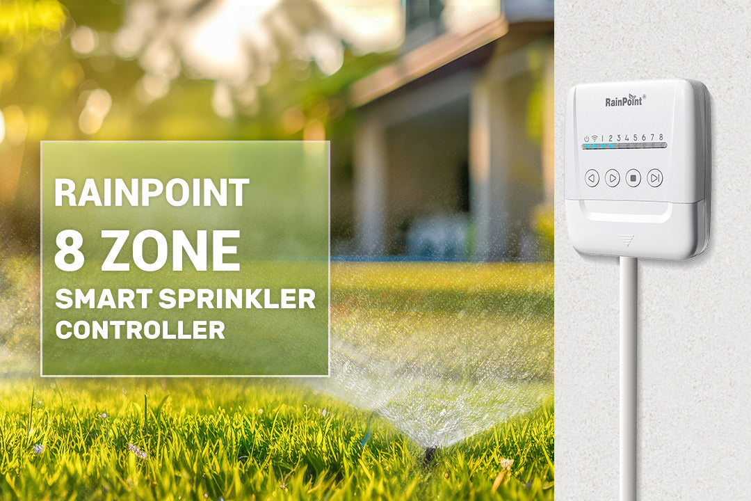 RainPoint 8 Zone Smart Sprinkler Controller
