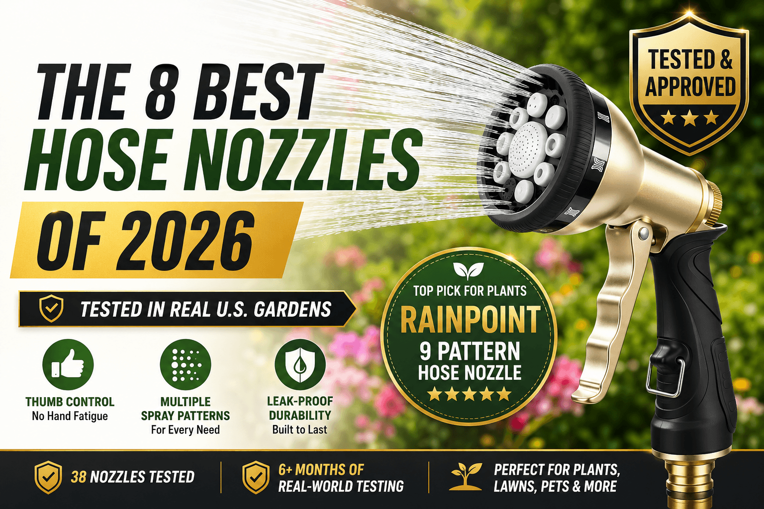 The 8 Best Hose Nozzles of 2026