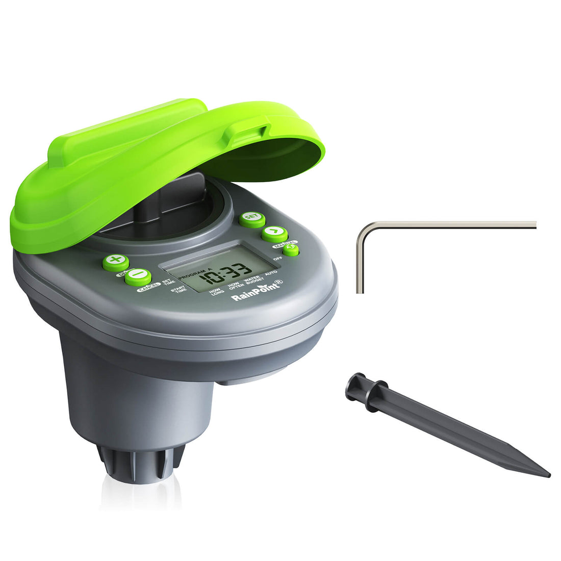 RainPoint 4-Zone Bluetooth Smart Irrigation Controller