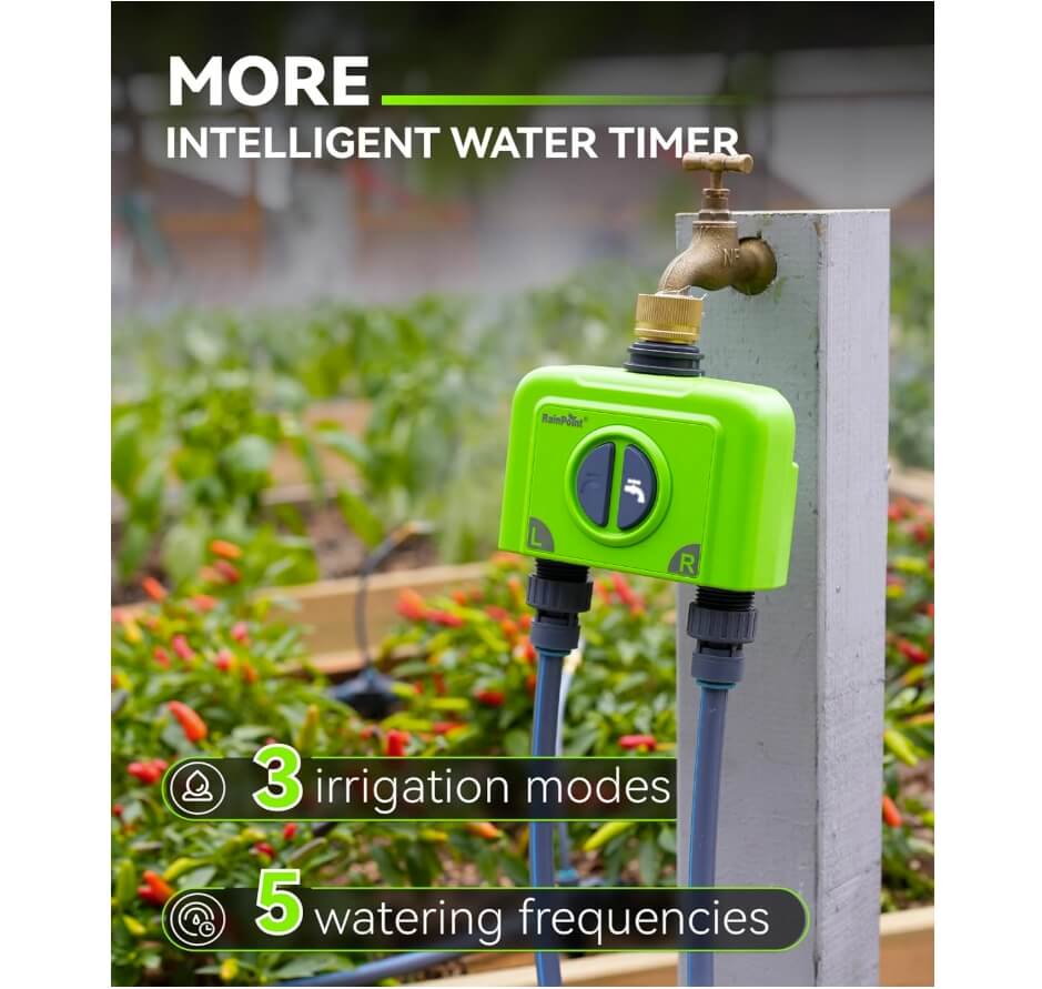 smart watering system for balcony plants
