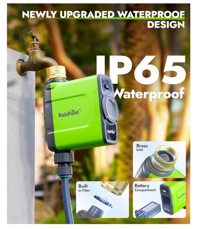 best way to water plants automatically