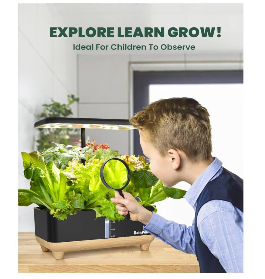 RainPoint raised bed watering kit - Precision drippers for veggies
