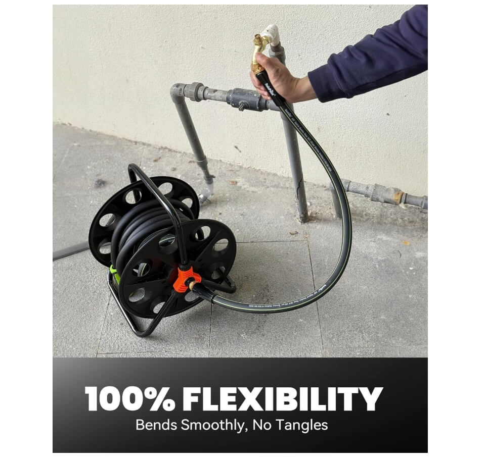 RAINPOINT Short Garden Hose 50ft x 5/8"