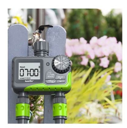 RainPoint 2-Zone Water Timer for Outdoor Hose