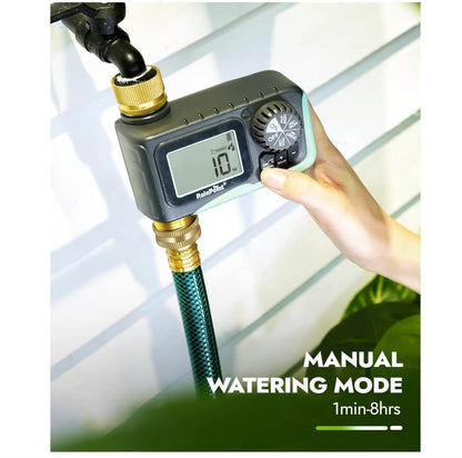 RainPoint Sprinkler Timer with Brass Inlet &amp; Outlet