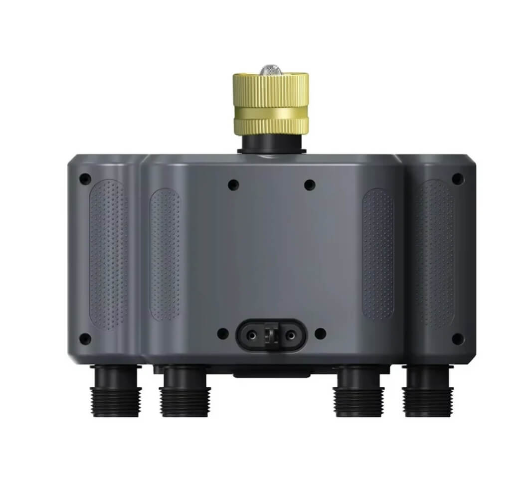 RainPoint brass inlet 4-zone water timer irrigation controller