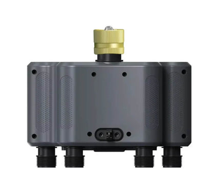 RainPoint brass inlet 4-zone water timer irrigation controller