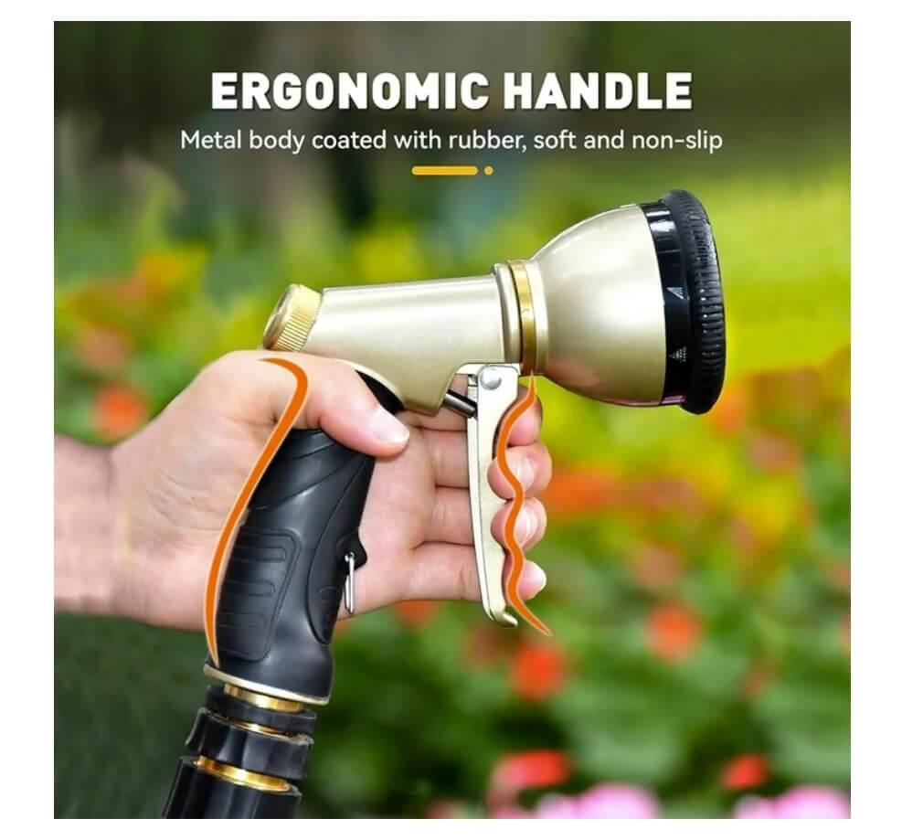 9 Pattern Garden Hose Nozzle