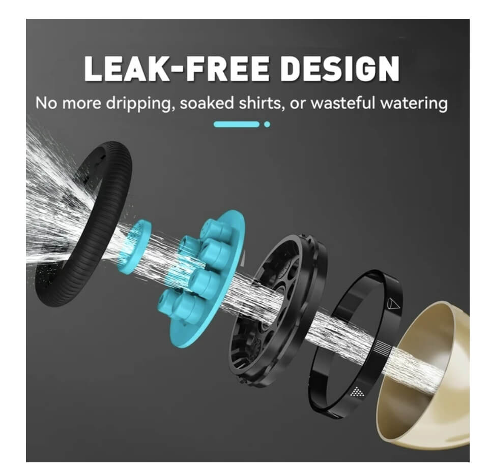 Ergonomic Garden Hose Nozzle for Car Washing &amp; Plant Watering