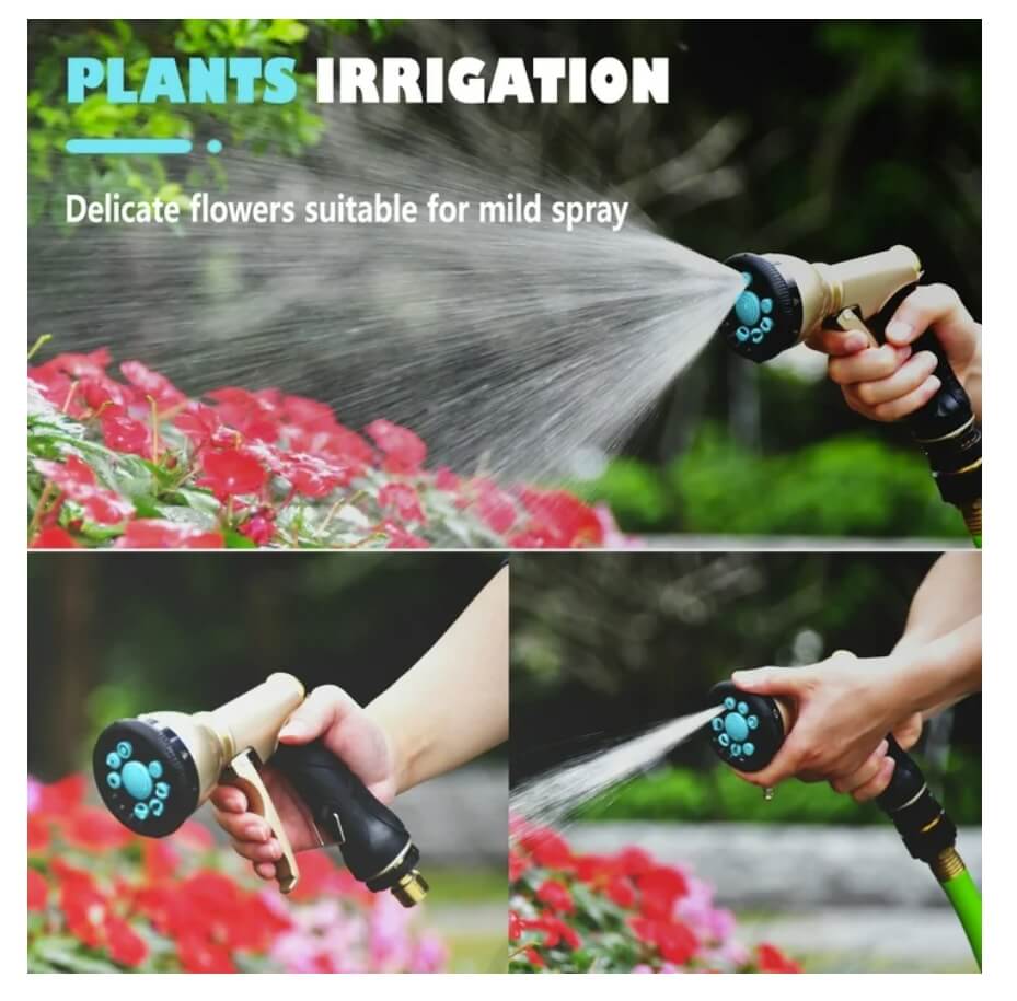 PLANTS IRRIGATION
Delicate flowers suitable for mild spray