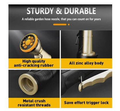 RainPoint Garden Hose Nozzle Sprayer,Yellow