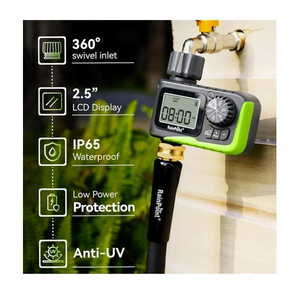 RainPoint Hose Timer for Garden Outdoor