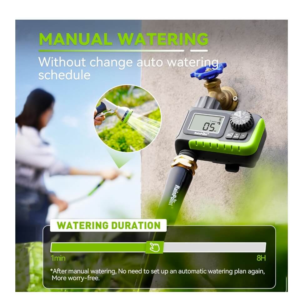 RainPoint Hose Timer for Garden Outdoor