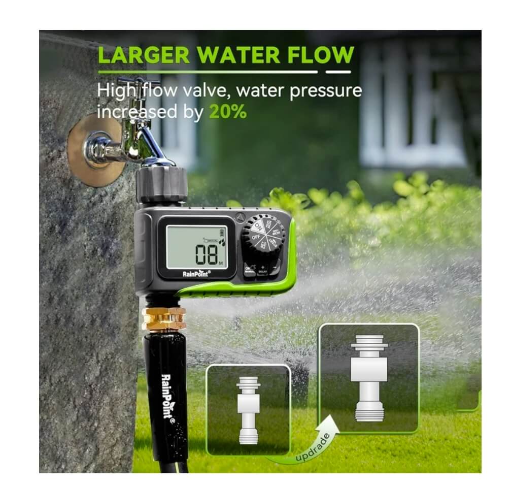 RainPoint Hose Timer for Garden Outdoor
