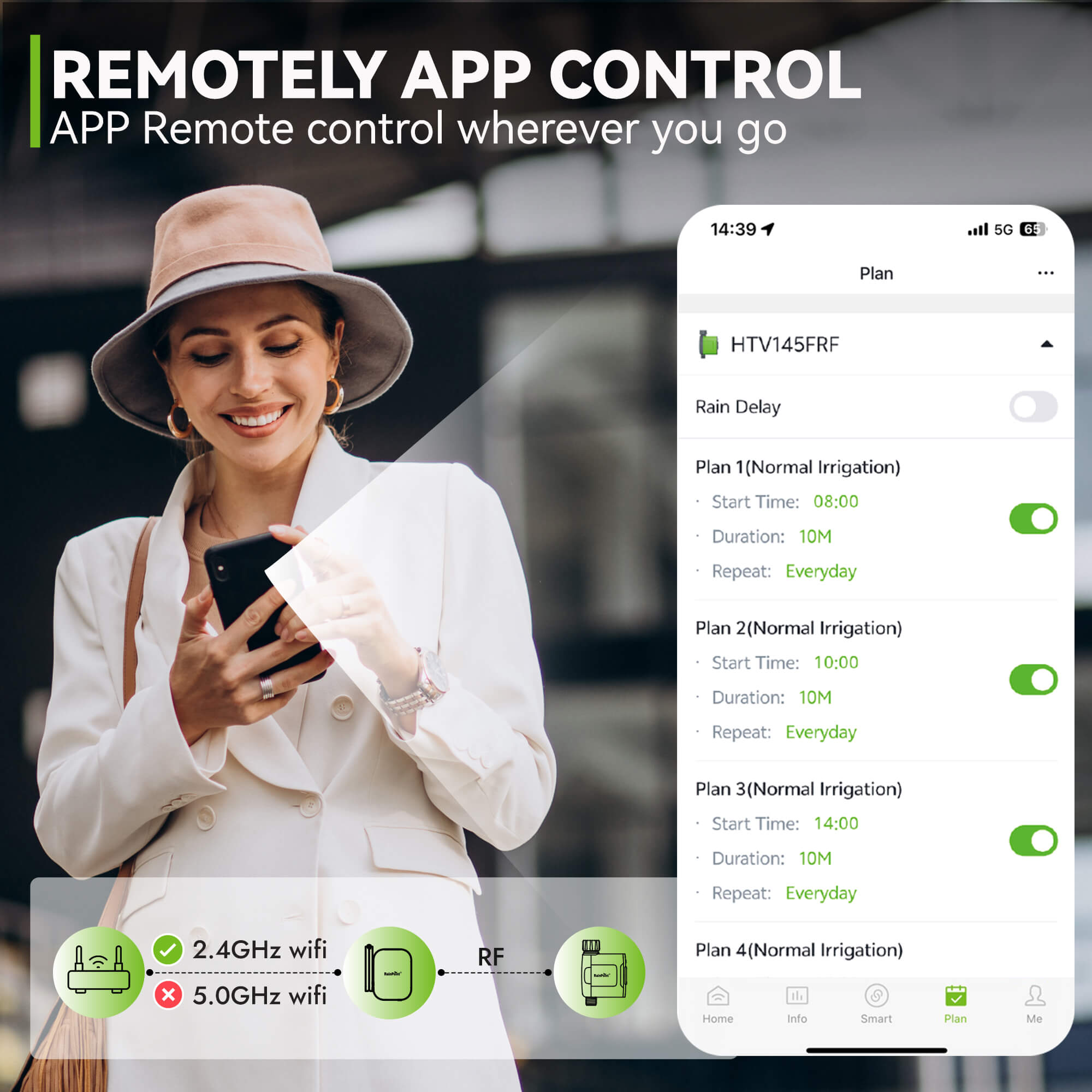 Automatic watering system