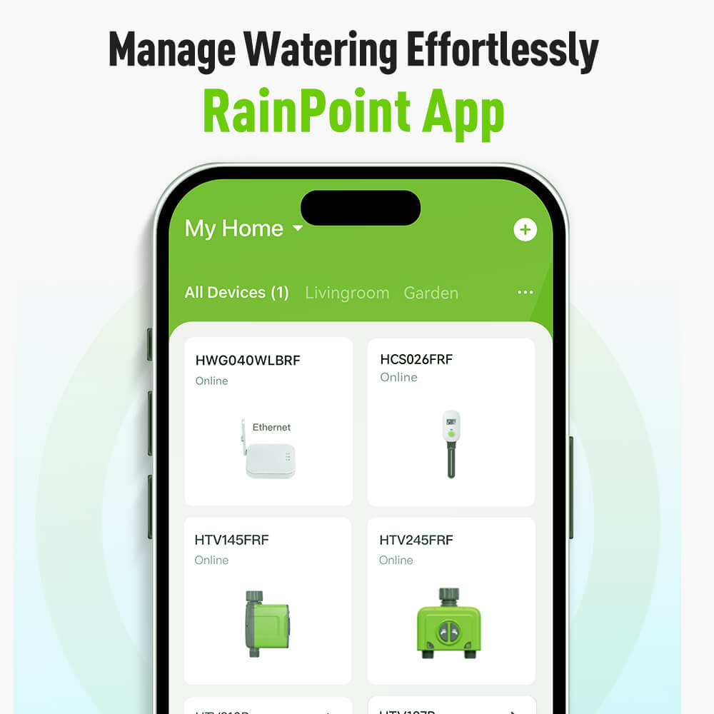 RainPoint Wired Smart Hub,Ethernet Connection