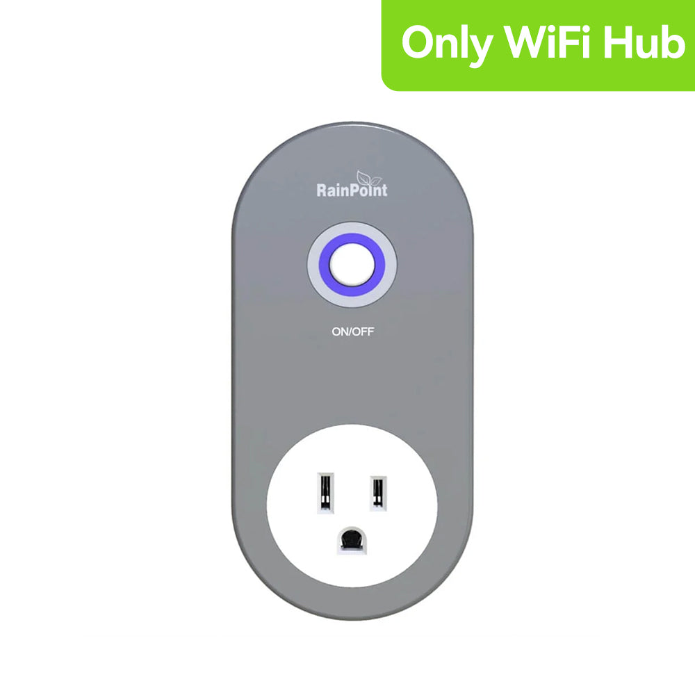 RAINPOINT WiFi Irrigation Hub – Works with WiFi Sprinkler Timers (Hub Only, No Timer Included)