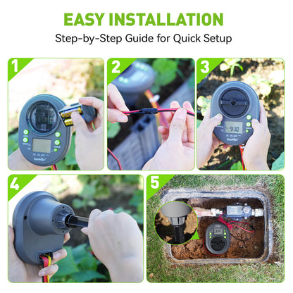 RainPoint 4-Zone Bluetooth Smart Irrigation Controller