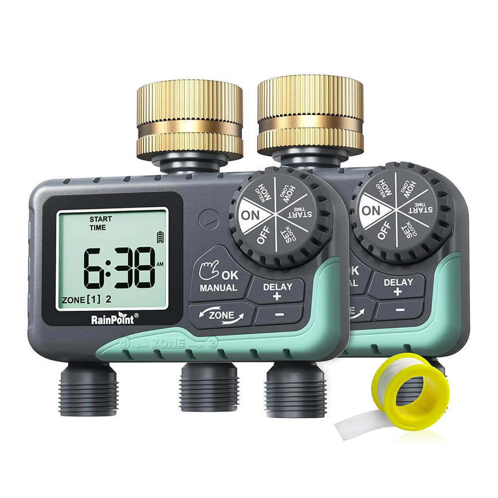  2pcs Water Timer for Garden Hose