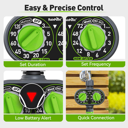 outdoor sprinkler timer