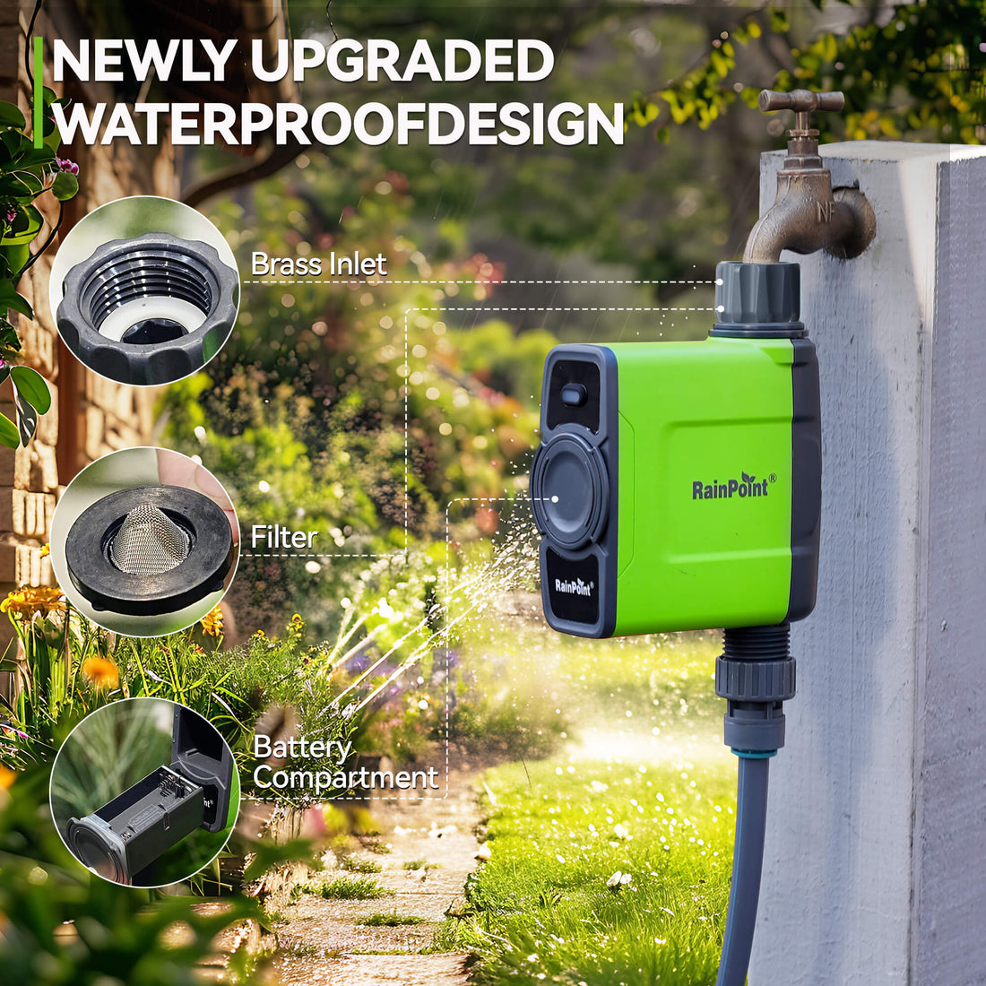 WiFi sprinkler timer