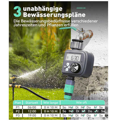 RAINPOINT Watering Computer with 3 Schedules