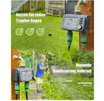 Bewässerungscomputer Regenverzögerung 72h