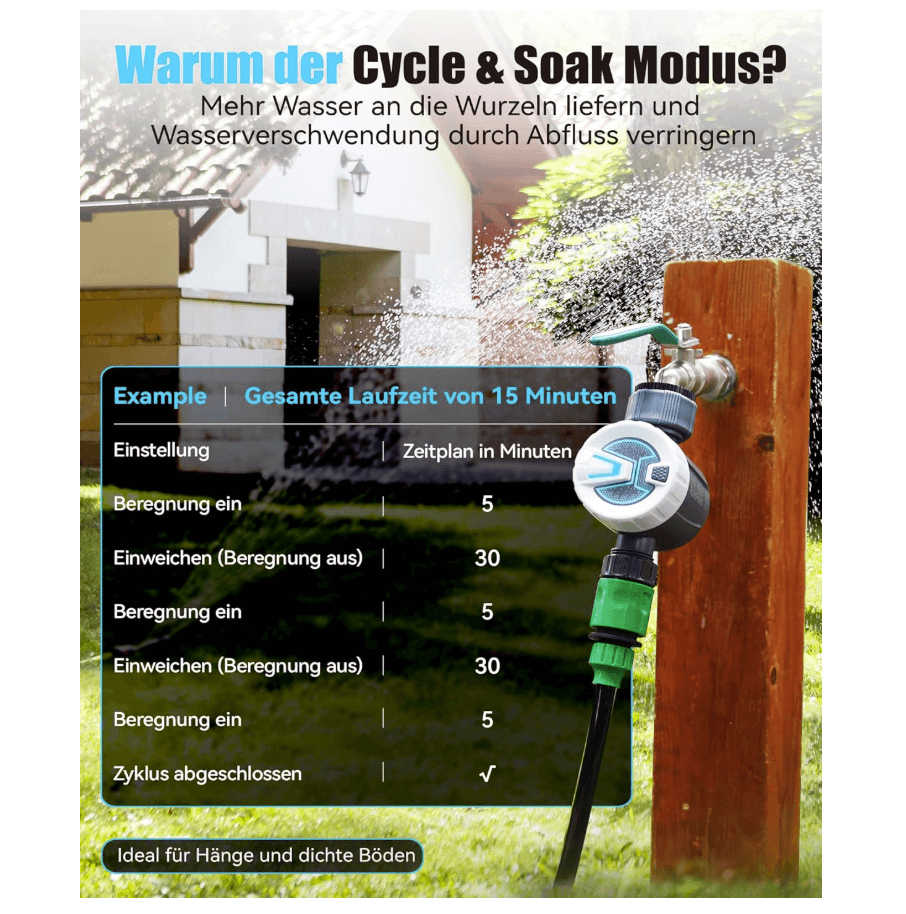 Bewässerungscomputer mit App