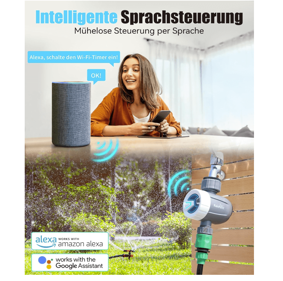 Gartenbewässerung smart