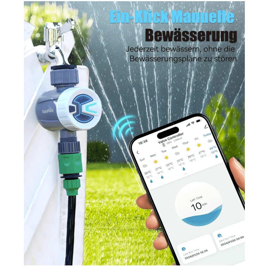 Cycle &amp; Soak Bewässerung