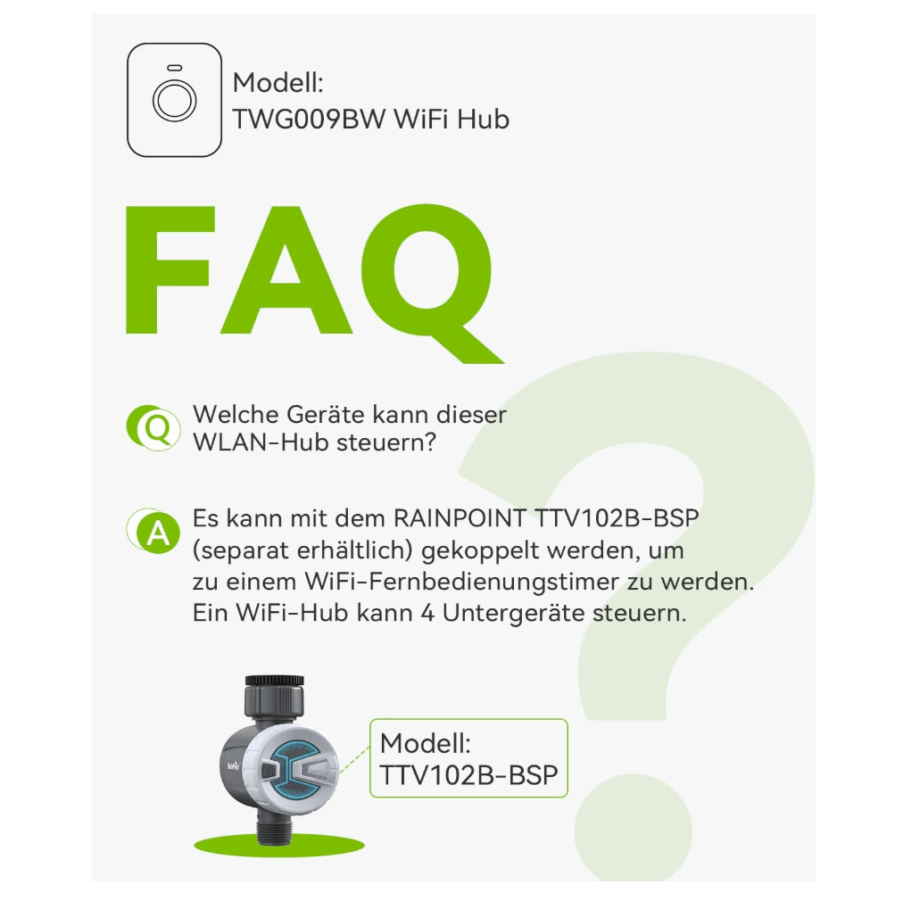 Bewässerung Hub