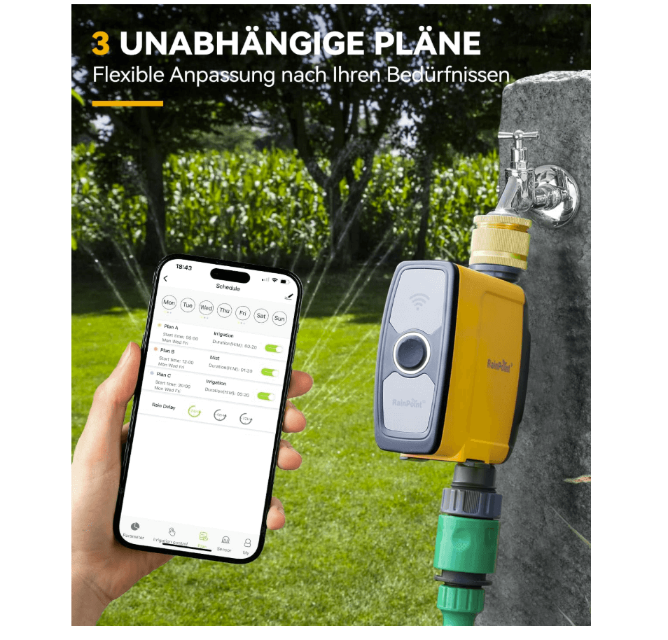 Bewässerungssteuerung per App