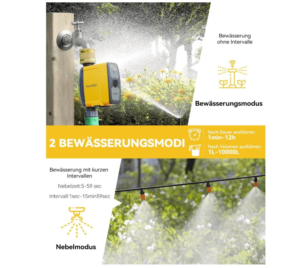 Wetterautomatik Bewässerung