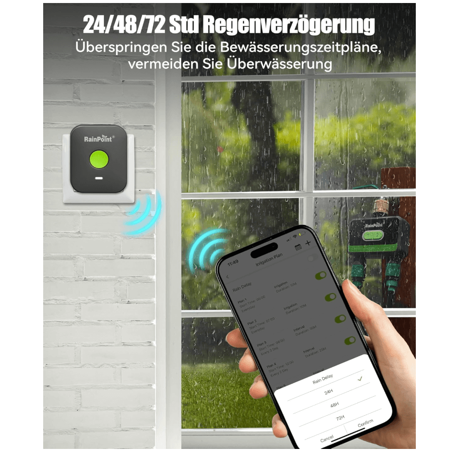 Bewässerung App Steuerung