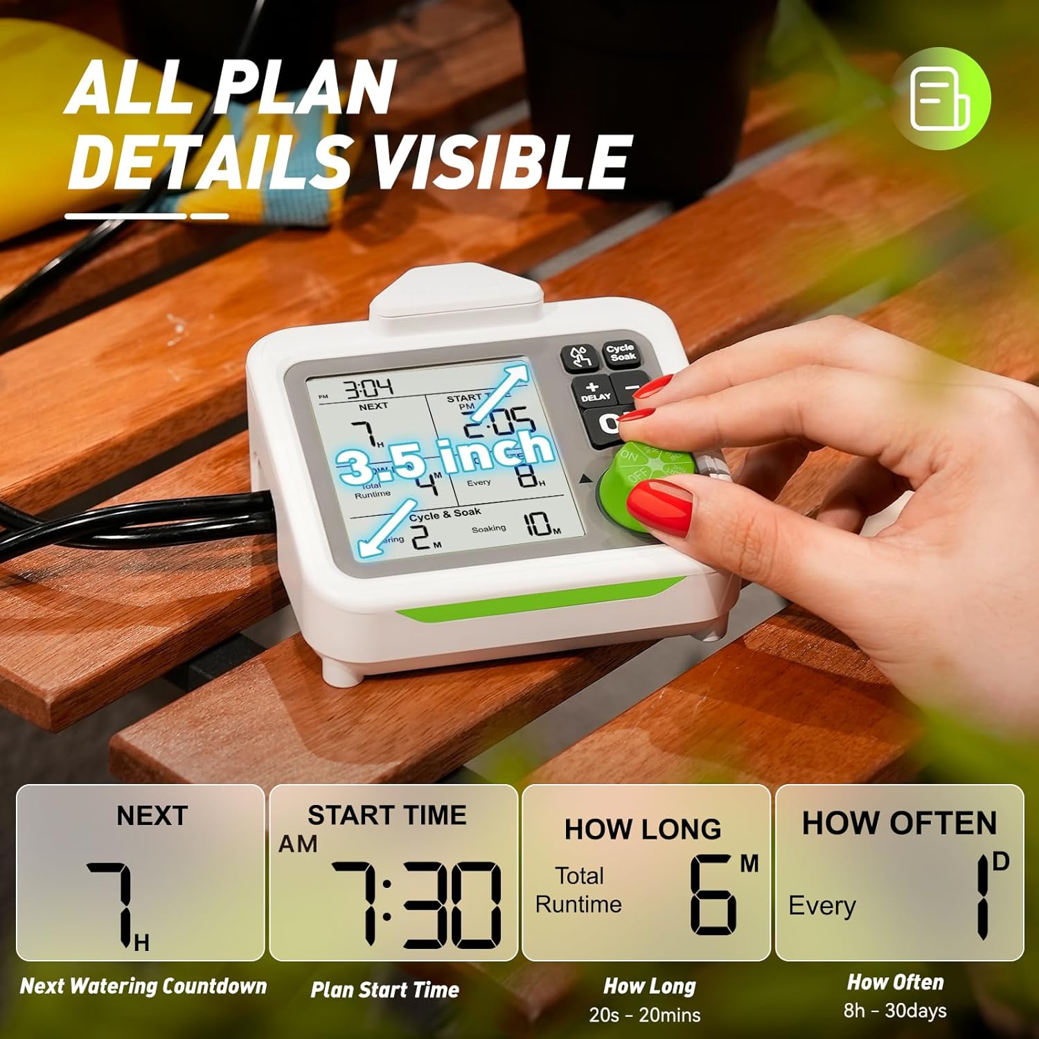 Drip irrigation kit indoor