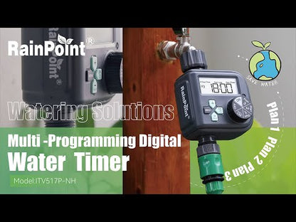 RainPoint Multi -Programming Digital Water Timer