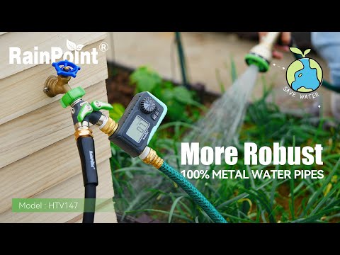 RainPoint Mini Digital Sprinkler Timer 1-Zone Hose Water Timer