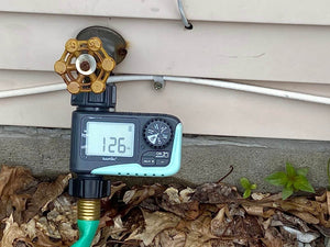 sprinkler with timer