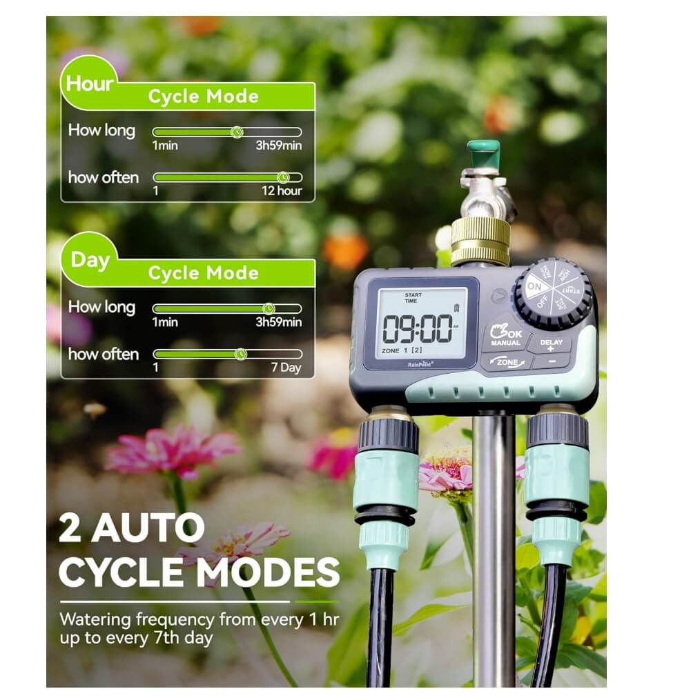 water sprinkler timer