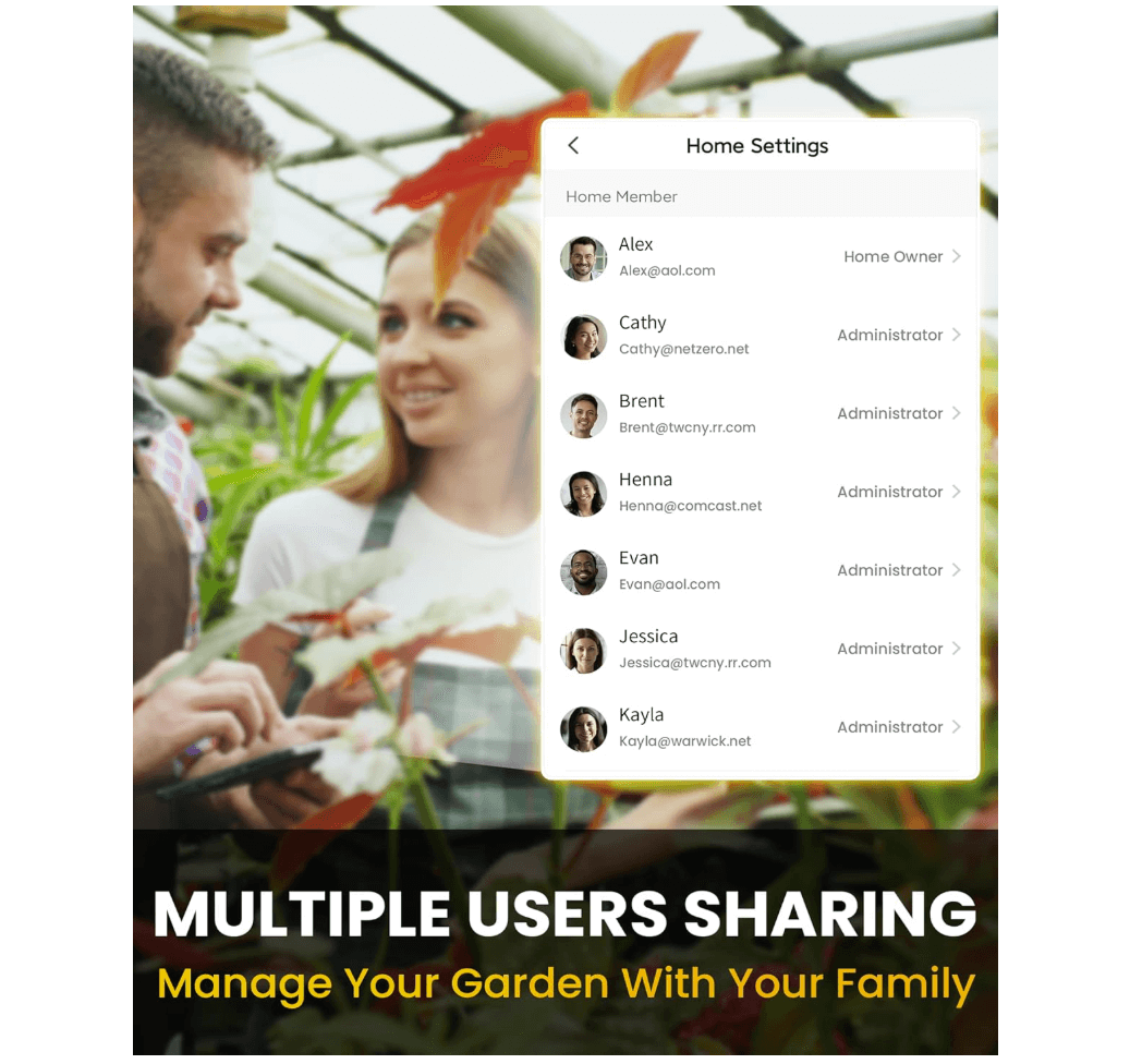 RainPoint Sprinkler Timer WiFi Water Timer with Brass Inlet, APP &amp; Voice Control