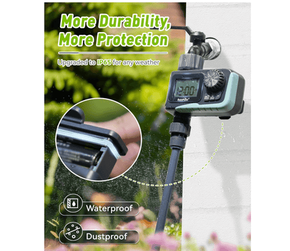RainPoint Mini Digital Sprinkler Timer 1-Zone Hose Water Timer
