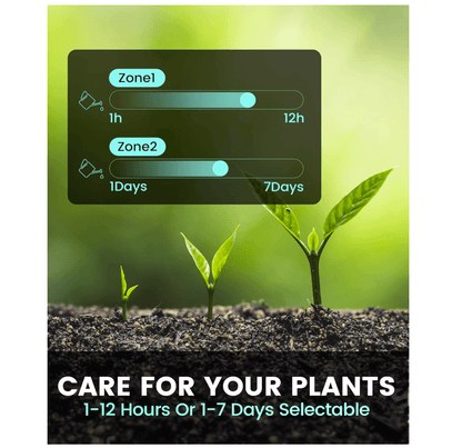 RainPoint Water Timer for Garden Hose - Sprinkler Timer with Brass Swivel, 2 Outlet