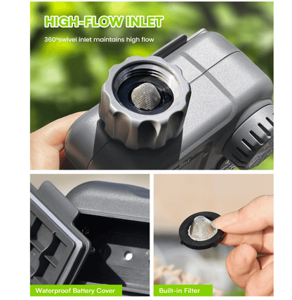 RAINPOINT Cycle &amp; Soak Water Timer for Garden Hose